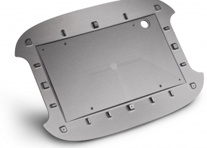 Anodising Aluminium- Bead Blasted & Grey Anodised Aluminium Panel